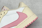 AJ1 Low Travis Scott Shy Pink