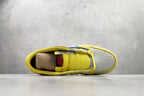AJ1 Low Travis Scott Canary Yellow
