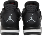 AJ4 Retro Black Canvas