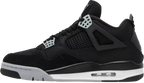 AJ4 Retro Black Canvas