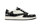 AJ1 Low Travis Scott x LV Black Monogram Customs