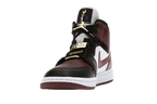AJ1 Mid Black Dark Beetroot