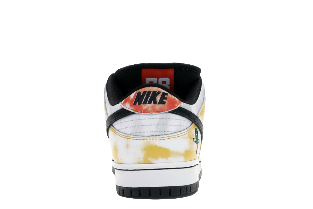 SB Dunk Low Raygun Tie-Dye White