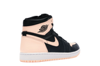 AJ1 Retro High Black Crimson Tint