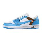 AJ1 Low X OW Customs University Blue