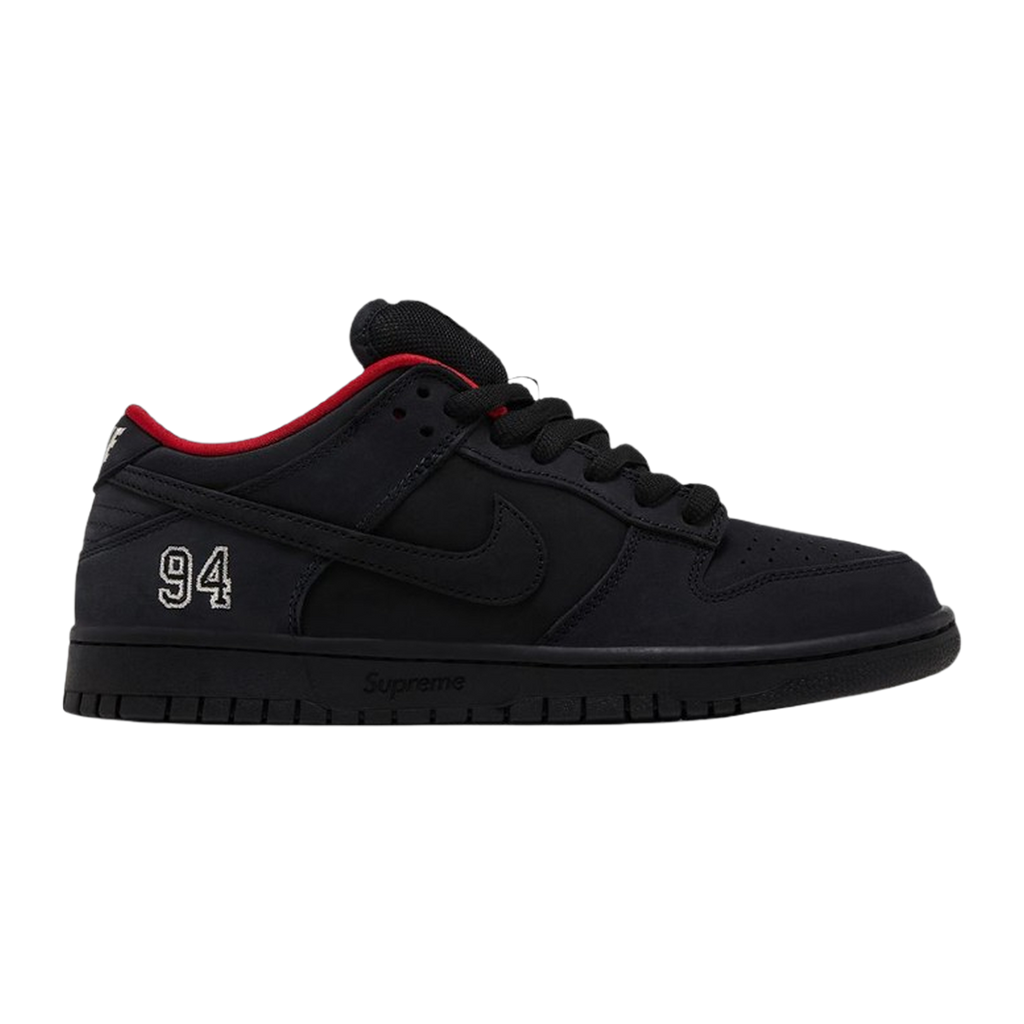 SB Dunk X Supreme Black (2025)