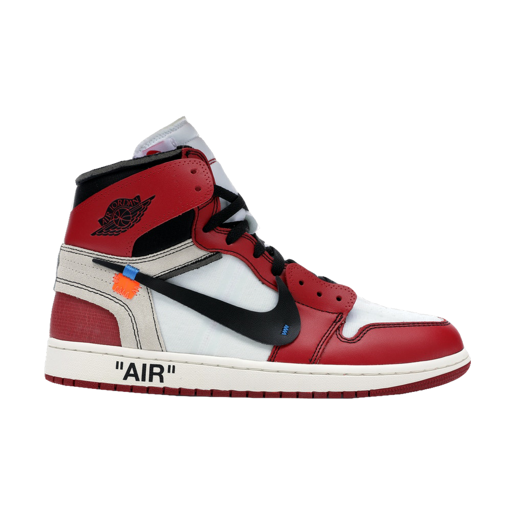 AJ1 X OW Chicago Red