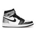 AJ 1 Retro High Silver Toe