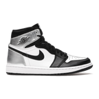 AJ 1 Retro High Silver Toe
