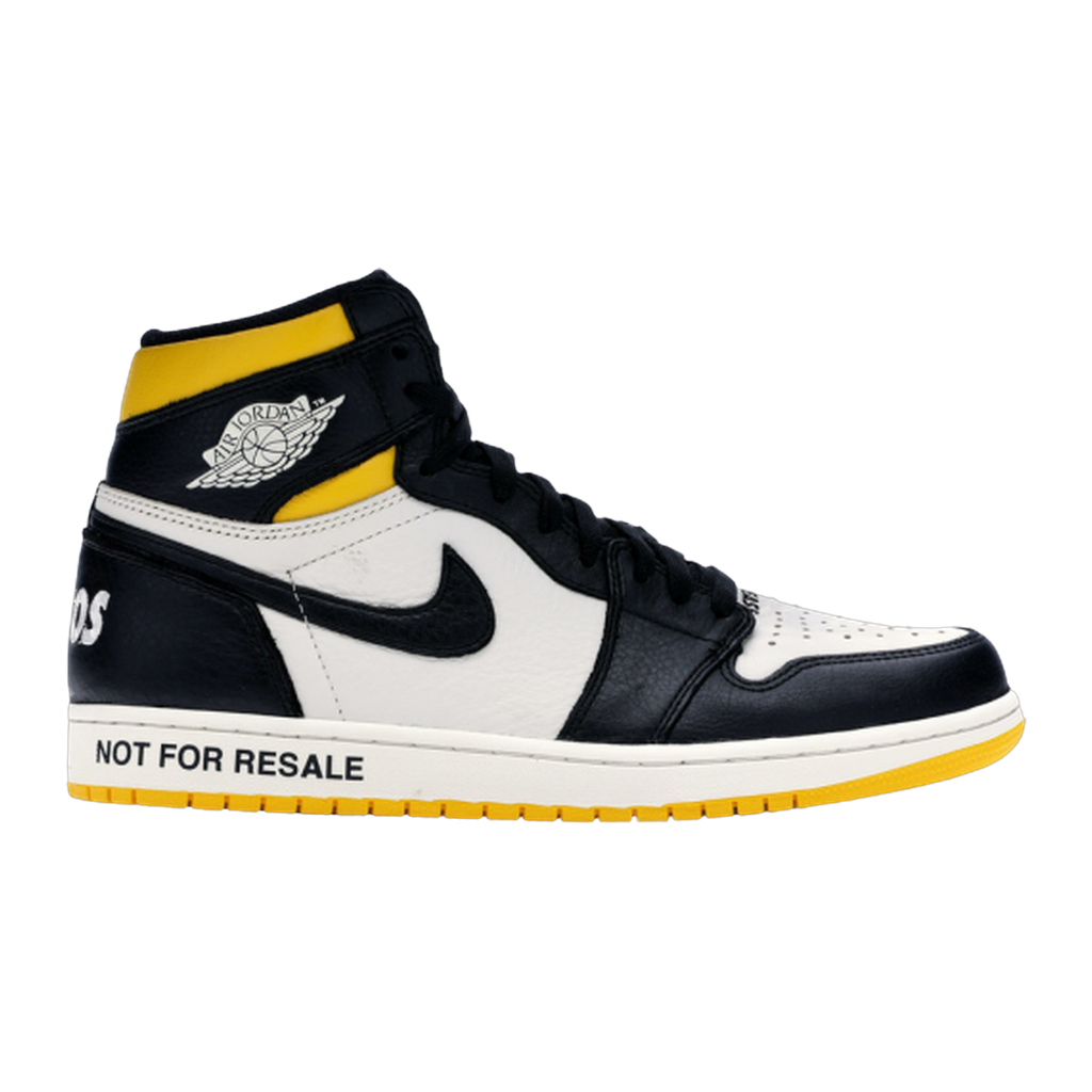 AJ1 Retro High "Not for Resale" Varsity Maize