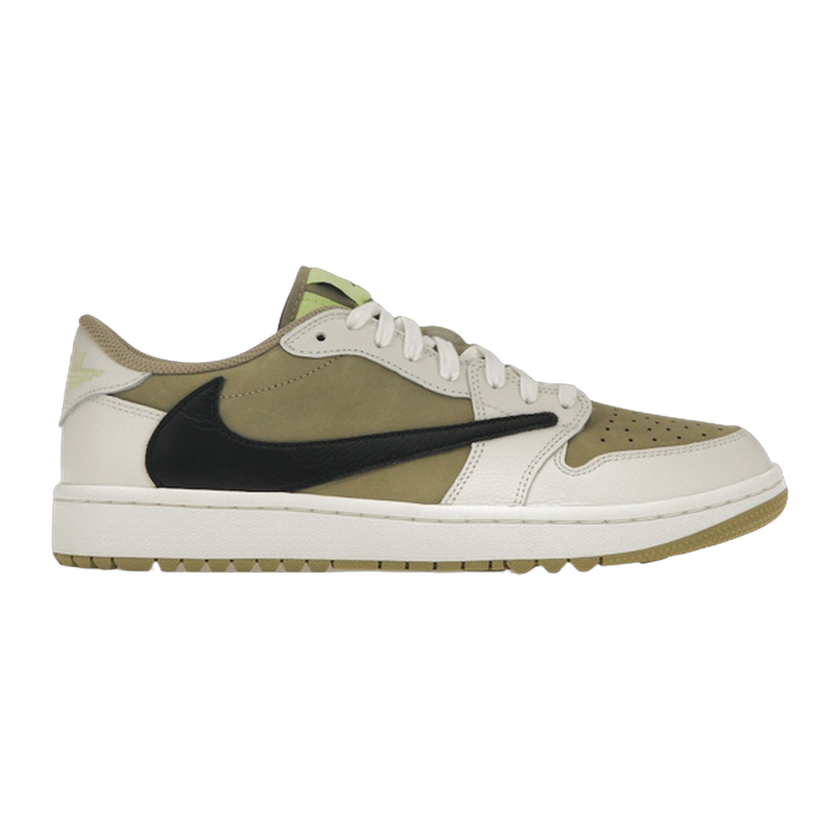 AJ1 Low Travis Scott Golf Neutral Olive