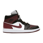 AJ1 Mid Black Dark Beetroot